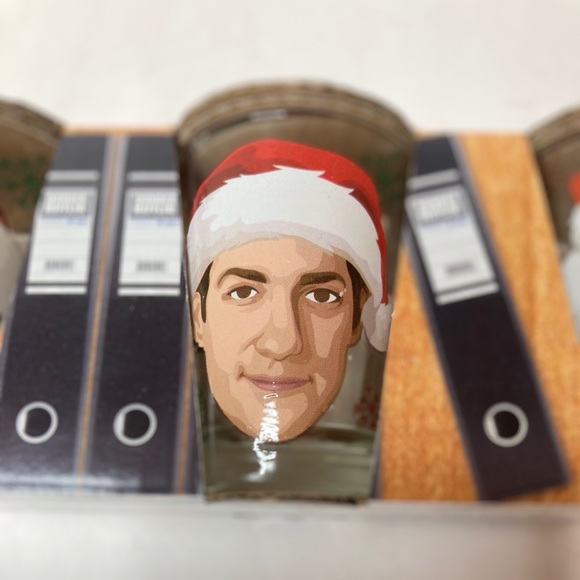 The Office collectible glassware set of six NWT - Picture 5 of 11